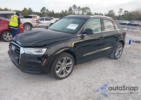 2016 Audi Q3 2.0T Premium Plus z USA, uszkodzony, nr VIN WA1BFCFS5GR014784